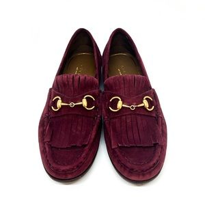 GUCCI PRINCETOWN SUEDE LOAFER 37